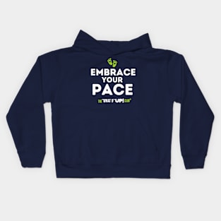 Embrace Your Pace: The What If UP Club Kids Hoodie